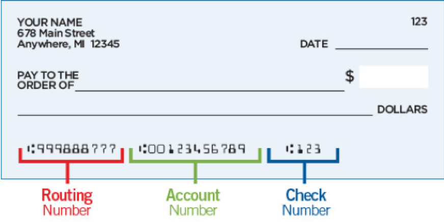 How to find bank account routing and account numbers